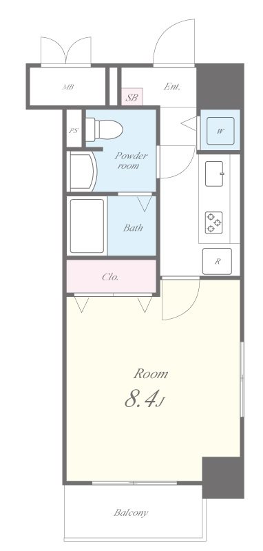 レインボーヒルズ 間取り図