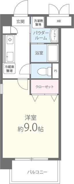 アファームドⅠ 間取り図