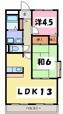 サンポケット 間取り図
