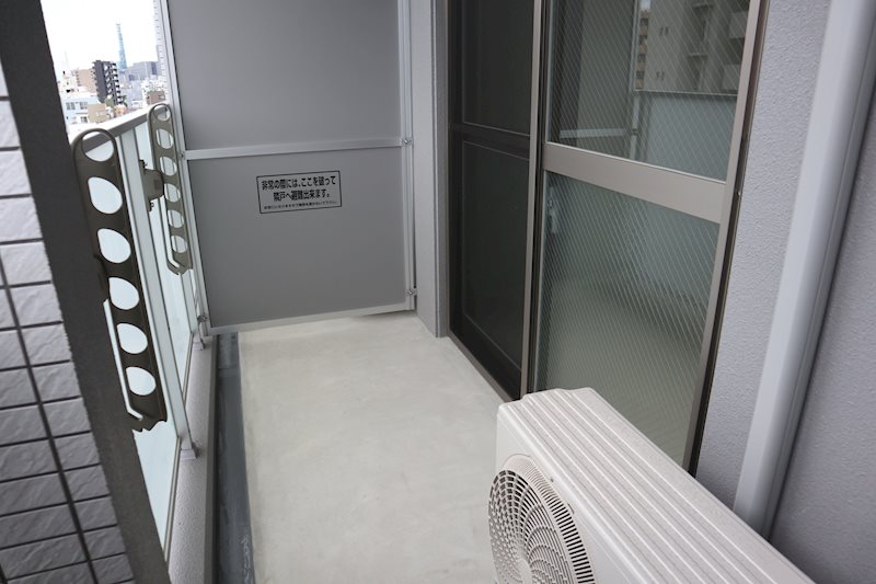 エスカルコート ベランダ