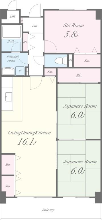 アルフォルス･エム 間取り図