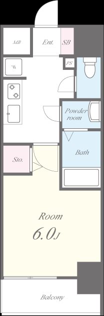 グランパシフィック長橋 間取り図
