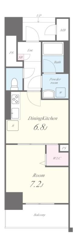 シュトルツ栄 間取り図