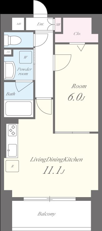 福信館 間取り図