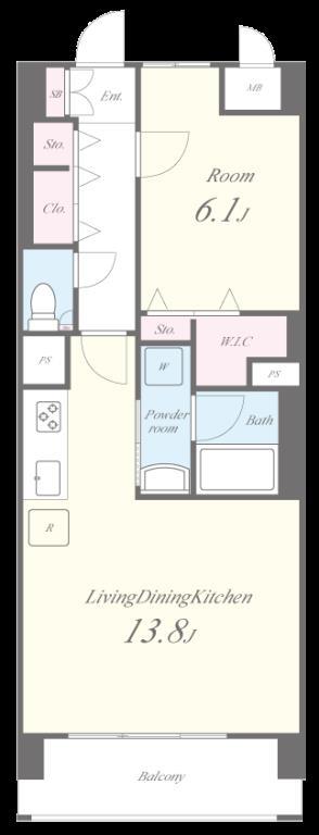 フェリクス八事表山 間取り図