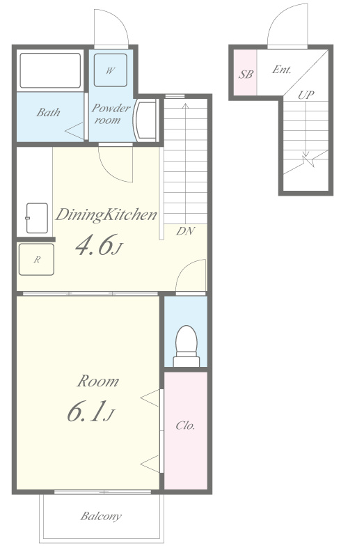 メゾンアジュール 間取り図