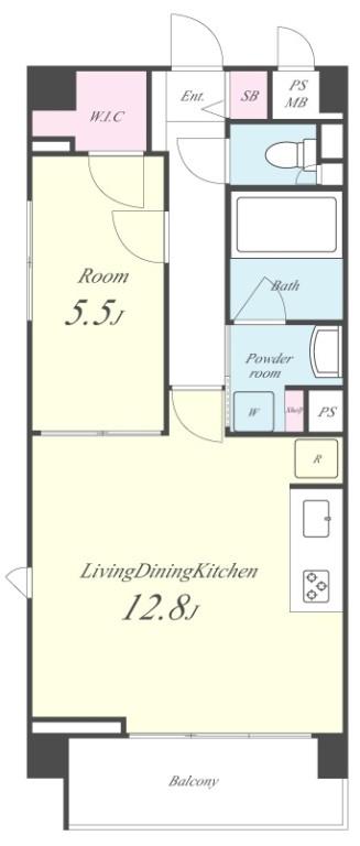 カーサ ミツクラ 間取り図