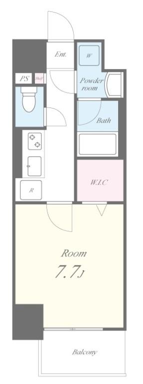 ソレアード(中川区) 間取り図