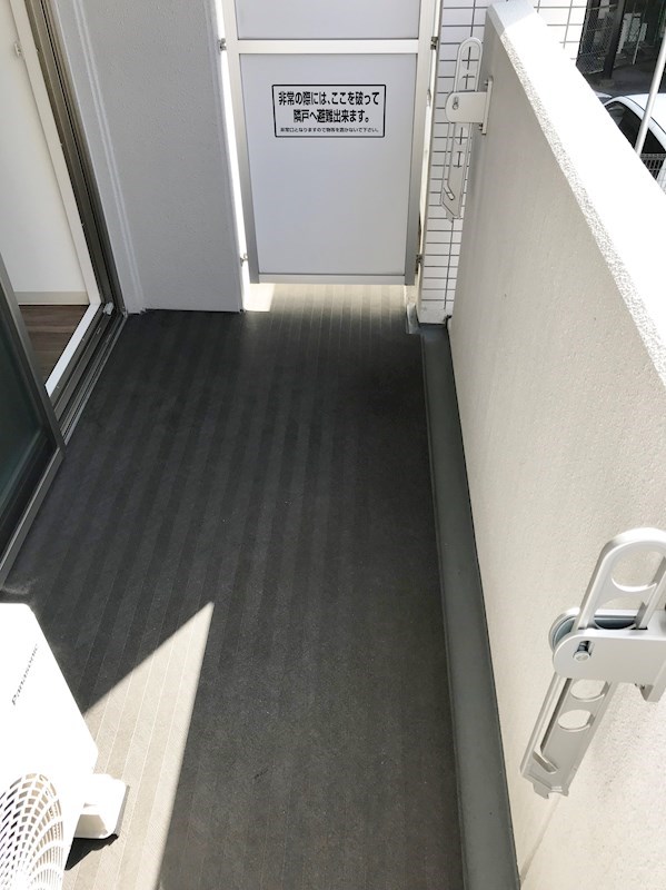 ツインアウルズ ベランダ