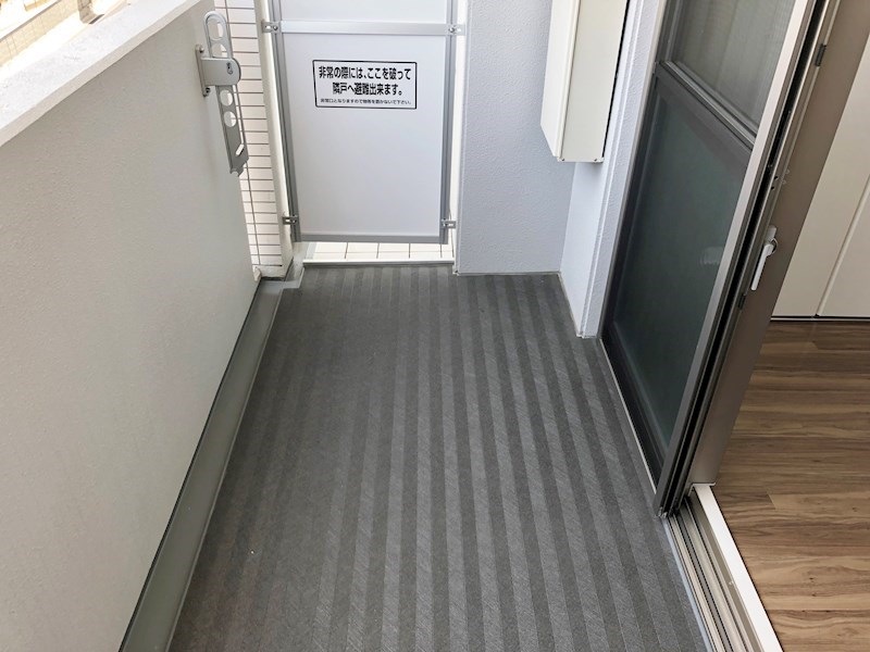 ツインアウルズ ベランダ