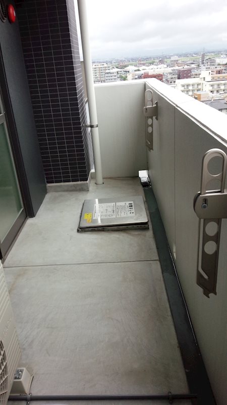 ラフレシーサ医大通り ベランダ