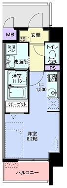 ラ・グランディール 間取り図