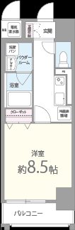リラシオ西明石駅前 間取り図