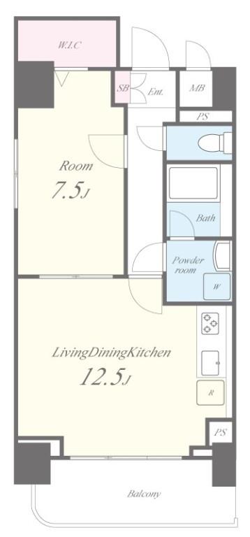グラシーナ文京 間取り図