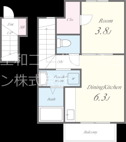 グリーンソレアード 間取り図