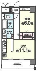 Le・Sel上町台 （ルセル上町台） 0902号室 間取り