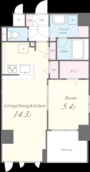 エルミタージュ ドゥ メゾン 間取り図