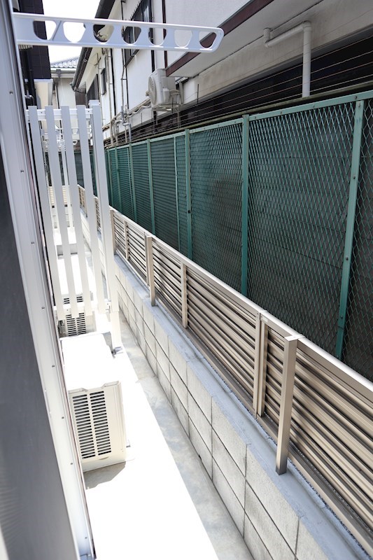 湊町ウッドヴィレッジ ベランダ