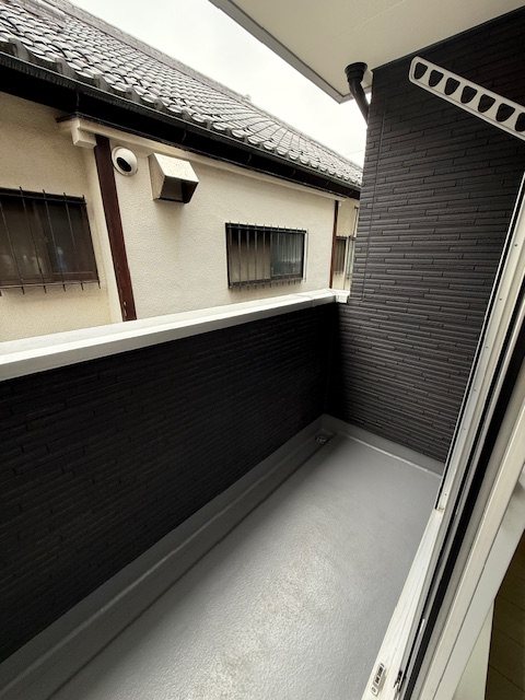 湊町ウッドヴィレッジ ベランダ