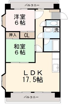 ファミールフジタ 間取り図
