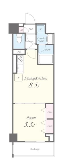 ﾌﾞﾙｰﾑｺｰﾄ 間取り図