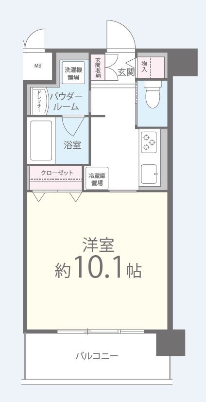 スクウェア　J 間取り図
