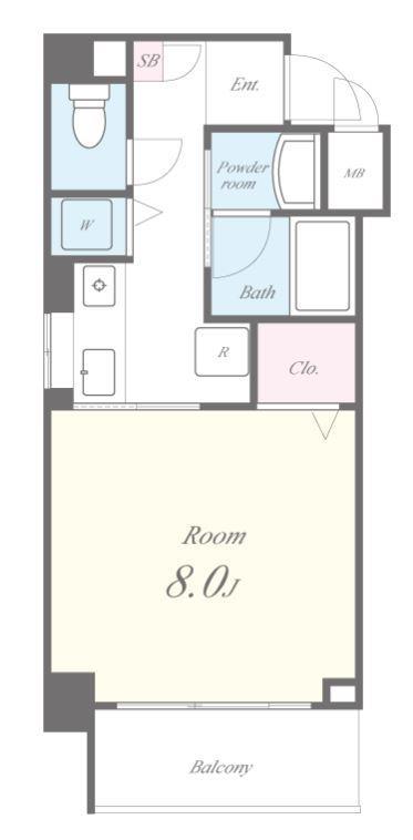 カラコレス穂波 間取り図