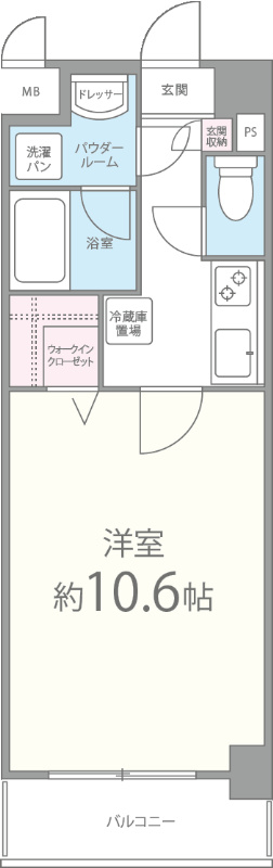 ブリーズドゥース 間取り図