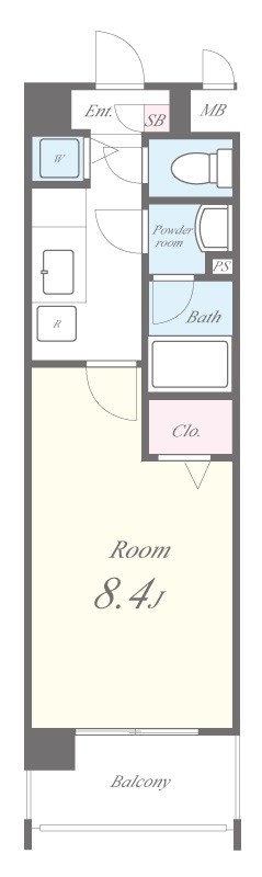 ベルマノワール 間取り図