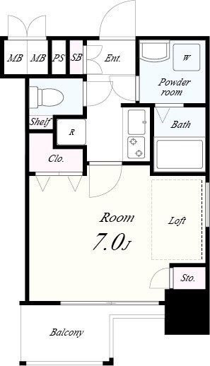 セイワパレス玉造上町台 間取り図