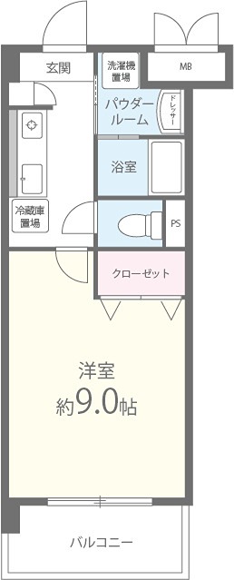 アファームドⅠ 間取り図