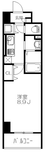 ジィクシア湘北 間取り図