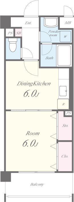 ハニーエストゥディオ 間取り図