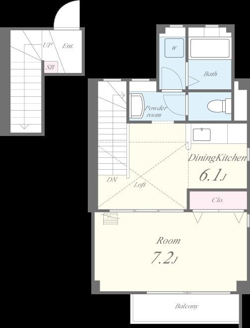 フリーダム 間取り図