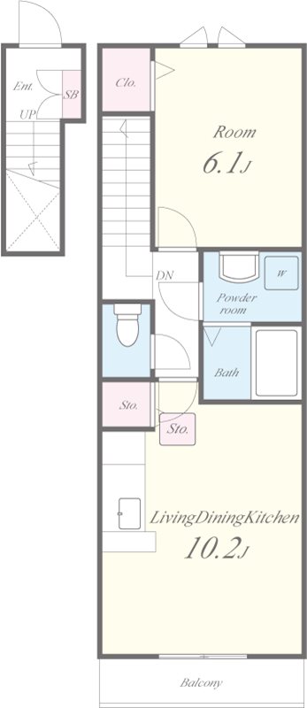ルチャーマⅡ 間取り図