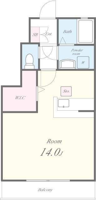 ティンカーベルRS 間取り図