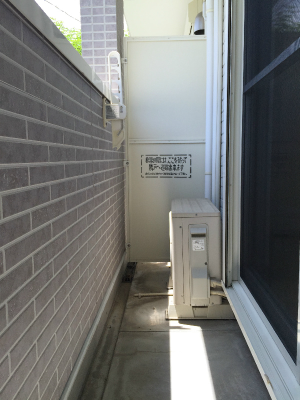 ベルソレアード ベランダ