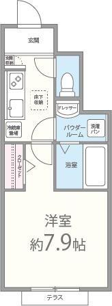 ハイムオプポート 間取り図