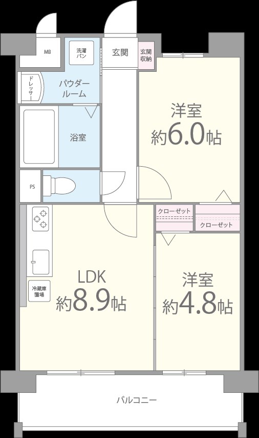 Blahights（ブラハイツ） 間取り図