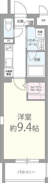 オリエンタルヴィラ 間取り図