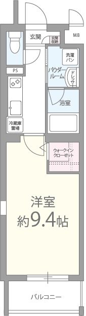 オリエンタルヴィラ 間取り図