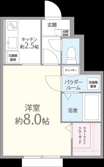 スマイル東三国ヶ丘 間取り図