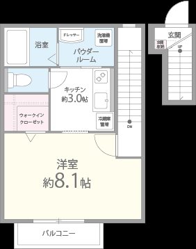 ｽﾏｲﾙ東三国ヶ丘 間取り図