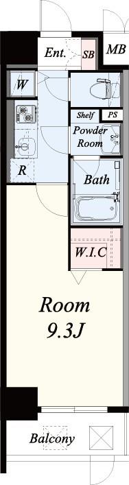 Future一条 101号室 間取り