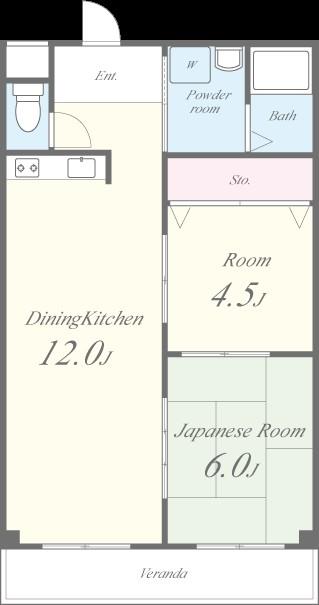 東栄マンション 間取り図