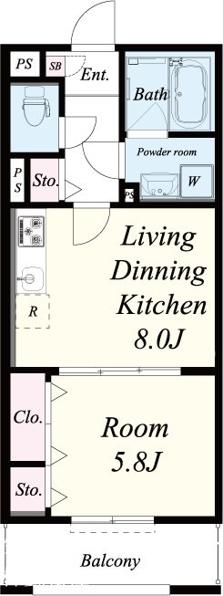 カーサエテルナ 間取り図