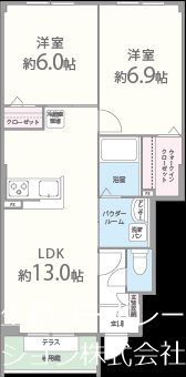 サンシエスタ 間取り図