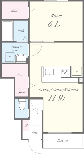 LIVRE1 間取り図