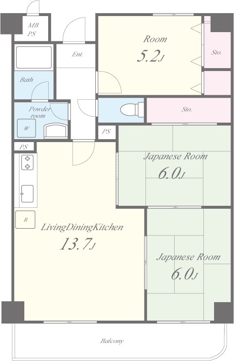 ラピート15 間取り図