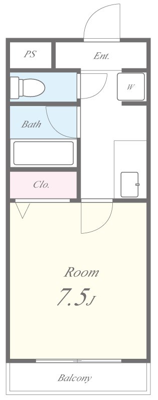 カデンツァK 間取り図